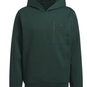 Adidas Men's Green Hoodie. Size:M